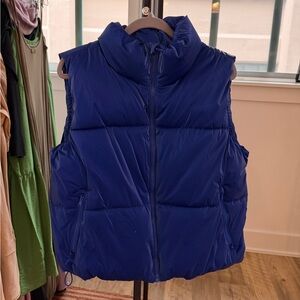 OLD NAVY Royal Blue Puffer Vest